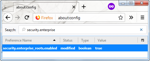 Firefox Config